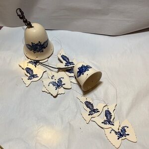 Ceramic Butterfly Windchime